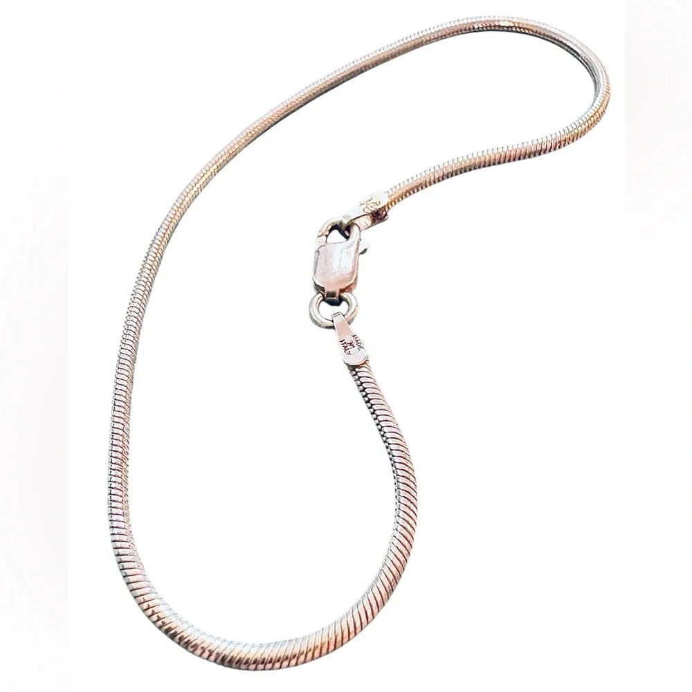 Milor | Sterling Silver Snake Chain Bracelet